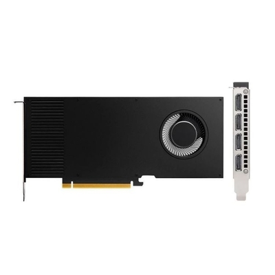 Fente 448GB/S GPU simple mordue de la carte graphique 256 de NVIDIA RTX A4000 16GB GDDR6