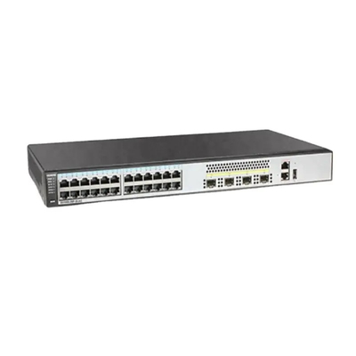 S5700 original 24 ports Ethernet Switch Stock 24 10 / 100 / 1000BASE-T, 4 ports SFP Gigabit (Combo) 24 ports 1000 Gb 9