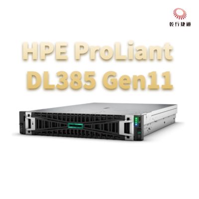 Expédition du serveur de stockage HPE ProLiant DL385 Gen11 Server 1u depuis la Chine