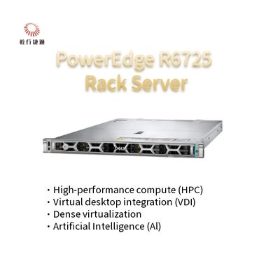 Serveur rack 1U High-Tech PowerEdge R6725 avec processeur AMD EPYC série 9005