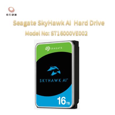Disque dur vidéo Seagate SkyHawk AI Modèle N° : ST16000VE002