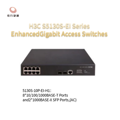 H3C S5130S-EI série S5130S-10P-EI-H1 commutateurs d'accès Gigabit améliorés