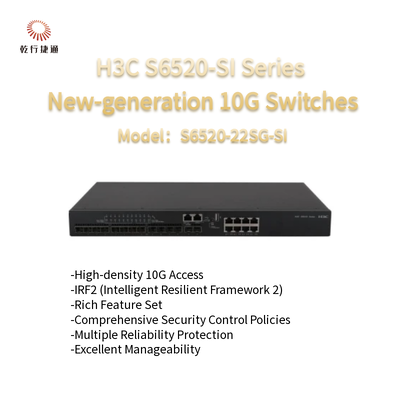 H3C S6520-SI Série S6520-22SG-SI Commutateur 10G de nouvelle génération