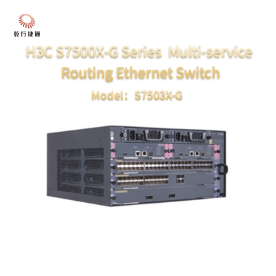 Spécifications du commutateur H3C S7500X série S7503X-G