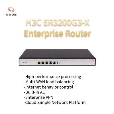 Routeur d'entreprise haute performance nouvelle génération H3C ER3200G3-X