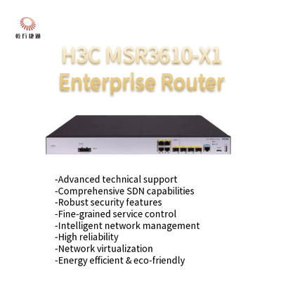 Routeurs série H3C MSR3600 MSR3610-G-X3, MSR3610-X1, MSR3640-X1-HI, MSR3640-X1, MSR3620-X1