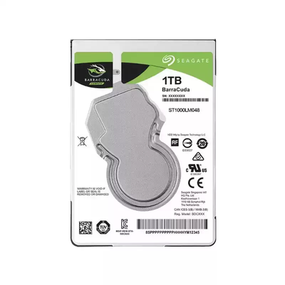 Disque dur interne pour ordinateur portable Seagate BarraCuda ST1000LM048 1 To 2,5" SATA 6 Gb/s 5400 tr/min 128 Mo HDD 7 mm