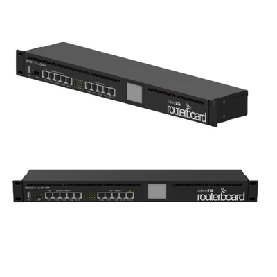 Unité centrale de traitement Rackmount des commutateurs 5x Gigabit Ethernet 600MHz de la télématique de 128MB RAM 1U