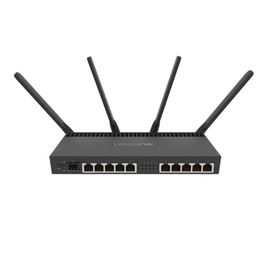 Routeur Rb4011 d'unité centrale de traitement Mikrotik du noyau 1.4Ghz de quadruple de SFP+ 10Gbps MikroTik RB4011
