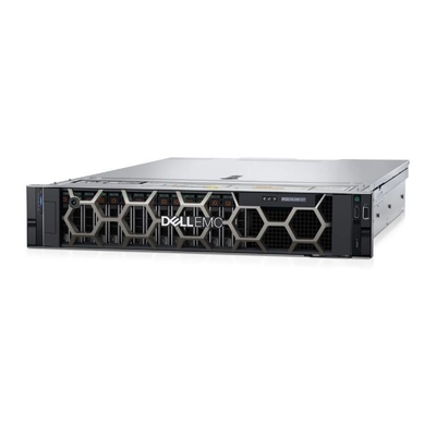 Ordinateur Rackmount de la puissance 2U de R550 Dell Poweredge Server H745 800W