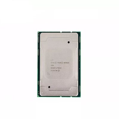 Xeon bronzent 3104 1,7 le noyau 8.25M Cache du processeur 6 d'unité centrale de traitement de gigahertz INTEL