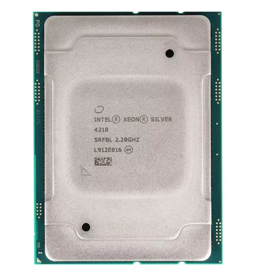Argent 4210 d'Intel Xeon 2,2 noyau 13.75M Cache du processeur 10 d'unité centrale de traitement de G INTEL