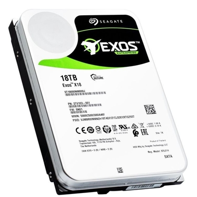 Unité de disque dur 6Gb/S de Seagate Exos X18 ST18000NM000J 18TB SATA