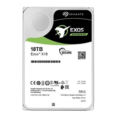 6Gb/S entreprise 18TB ST18000NM000J de l'unité de disque dur HDD Seagate Exos