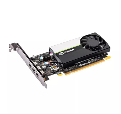 Carte graphique trois Mini Display Port de NVIDIA T400 4GB 2GB GDDR6 Geforce