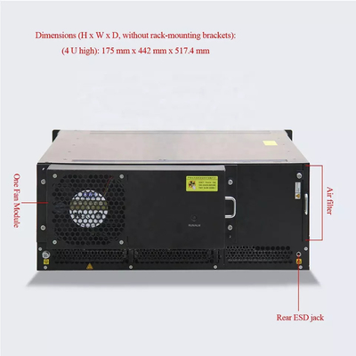 La télématique de S7703 Huawei commute S7700 le haut support de acheminement intelligent du commutateur 3U