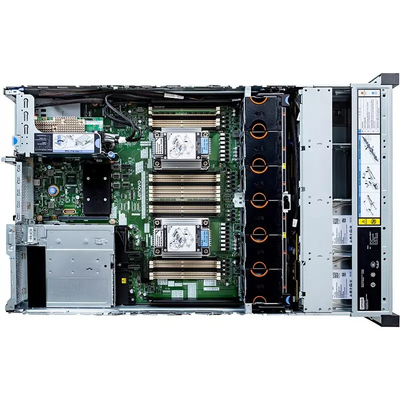 prise du serveur 2 de support de Lenovo ThinkSystem SR650 de serveur de stockage en rayons 2U