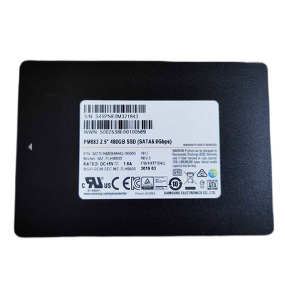 Disque transistorisé 480GB MZ7LH480HAHQ de disque dur interne de Samsung PM883
