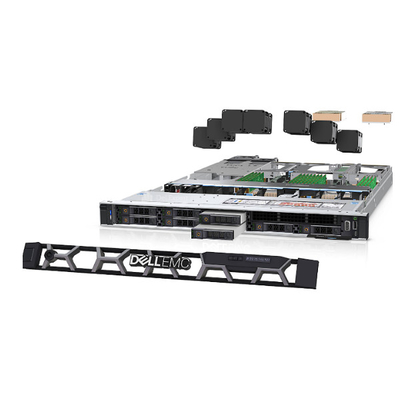 EMC R450 Dell Poweredge Server 1u jusqu'à 4 NVMe PCIe SSDs ou 4 x 3.5SAS/SATA/disque transistorisé
