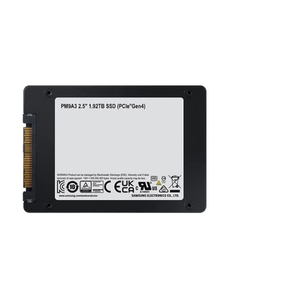 GEN 4 1.92TB du disque transistorisé à semi-conducteur 2,5 U.2 NVME de lecteur de PM9A3 Samsung
