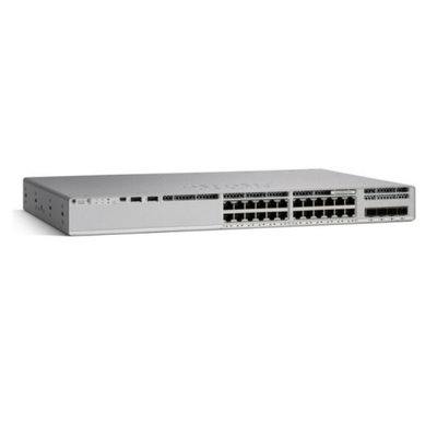 Liaison montante gauche du catalyseur 9200L 24 PoE+ 4x10G de C9200L-24P-4 X-E Cisco Network Switch