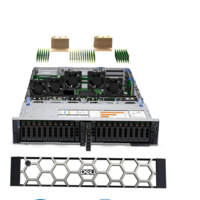 commandes puissantes de ″ du serveur 12 x 3,5 du bord R740 de puissance