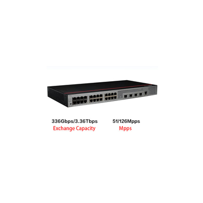 S5735S-L24T4S-QA2 Commutateur Huawei 24 ports Gigabit Ethernet + 4 ports en fibre optique Gigabit
