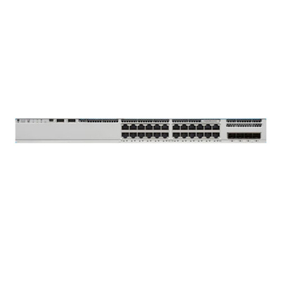 Série C9200L Commutateur réseau Cisco couche 2 d'accès Entreprise Gigabit 24 Port 4x 1/10G Liens fixes C9200L-24T-4X-E