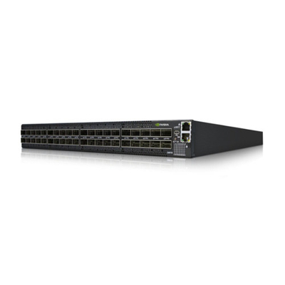 MQM8700-HS2F Commutateur de commande de données HDR 40 QSFP56 Ports 2 Fournitures d'alimentation (AC) X86 Double cœur Profondeur standard P2C Flux d'air
