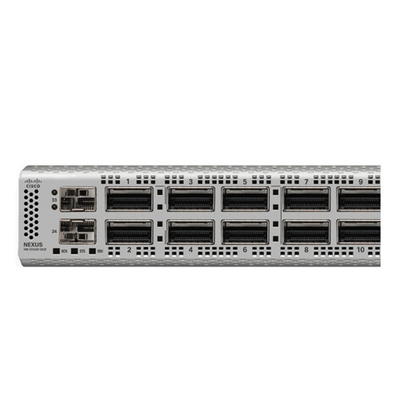 N9K-C9332D-GX2B cisco commutateur ethernet 10 gigabit Avec 32p 400/100-Gbps ports QSFP-DD et 2p 1/10 ports SFP +