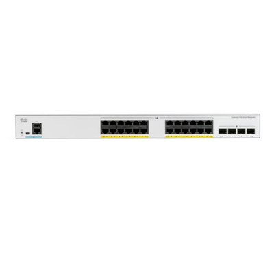 Interfaces d'accès Cisco C1000-24P-4X-L 24Gigabit Ethernet RJ45 PoE+ Uplink 4 SFP+ 195W