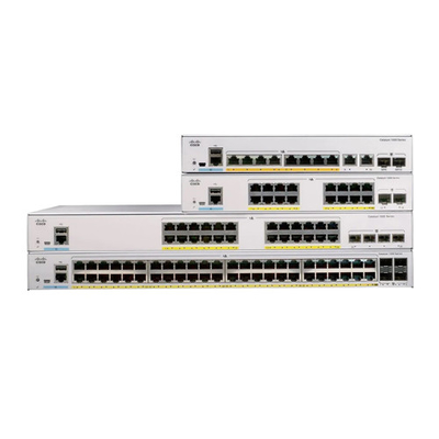 Interfaces d'accès Cisco C1000-24P-4X-L 24Gigabit Ethernet RJ45 PoE+ Uplink 4 SFP+ 195W