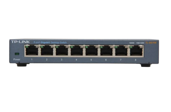 Switch réseau Gigabit Ethernet à 8 ports TL-SG108