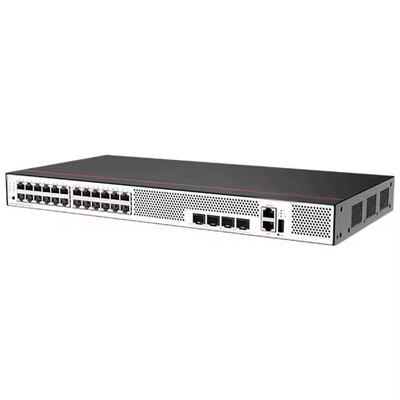 S5735S-L24T4X-A1 24 Ports Ethernet 10/100/1000BASE-T 4 10 Gigabit SFP+ Commutateur d'accès à l'alimentation en courant alternatif