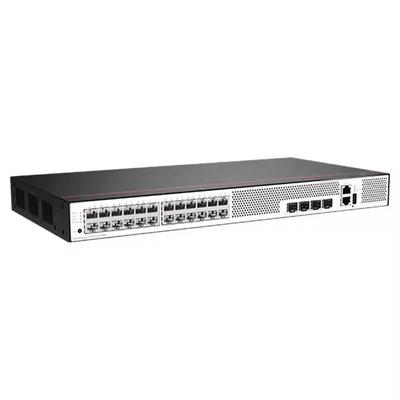 S5735S-L24T4X-A1 24 Ports Ethernet 10/100/1000BASE-T 4 10 Gigabit SFP+ Commutateur d'accès à l'alimentation en courant alternatif