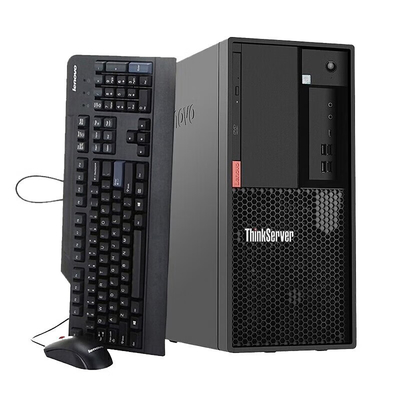 Lénovo TS90X ordinateur de bureau commercial serveur de système financier ERP E-2324G/16G/ 256G+2*1T