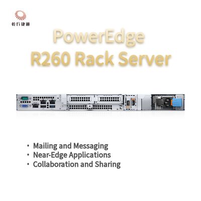 Dell PowerEdge R260 Serveur de stockage rack, serveur de stockage de données, serveur de stockage personnalisé