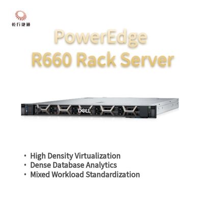 Dell PowerEdge R660 Rack Server, système de stockage flash, serveur de processeur XEon, serveur de stockage personnalisé