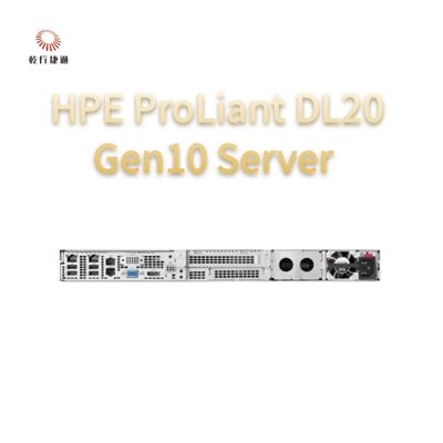 Serveur HPE ProLiant DL20 Gen10 Compact et Polyvalent pour les Entreprises de Chaînes de Distribution, serveur 2 voies, serveur de stockage de données