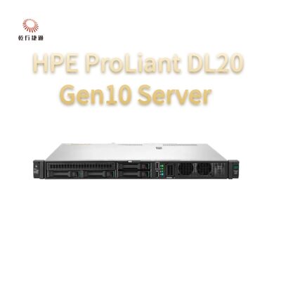 Serveur HPE ProLiant DL20 Gen10 Compact et Polyvalent pour les Entreprises de Chaînes de Distribution, serveur 2 voies, serveur de stockage de données