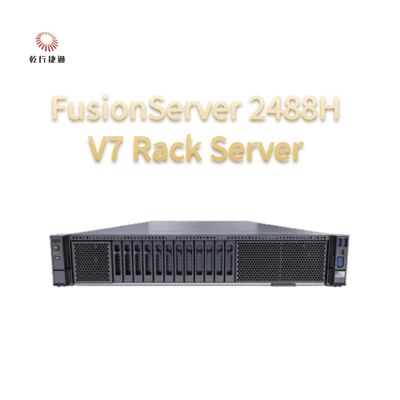 FusionServer 2488H V7 Rack Server 8 processeur Intel de base, serveur de stockage de données