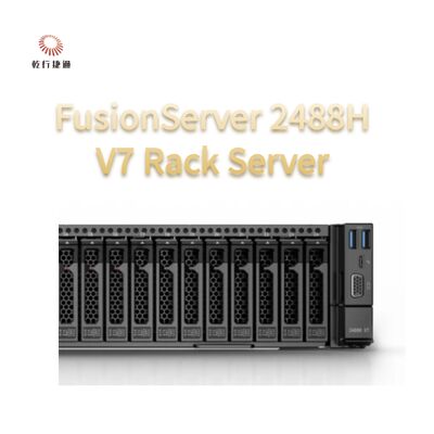 FusionServer 2488H V7 Rack Server 8 processeur Intel de base, serveur de stockage de données
