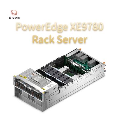 PowerEdge XE9780 Rack Server Conçu pour la formation et l'inférence des modèles d'IA Serveurs d'IA refroidis par air, serveur de stockage personnalisé, serveur bidirectionnel
