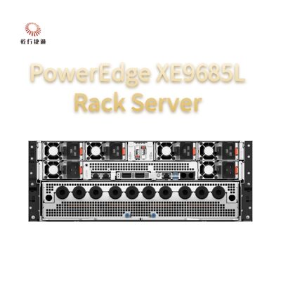 PowerEdge XE9685L Serveur rack D'intelligence artificielle de haute performance et réglage de modèle, système de stockage flash, serveur de processeur Xeon