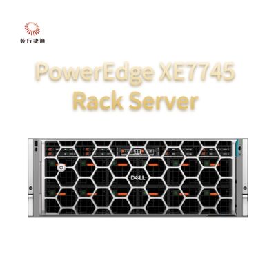PowerEdge XE7745 Rack Server avec GPU 8 voies et 192 cœurs Zen5 pour l'accélération de l'IA et le support PCIe Gen 5