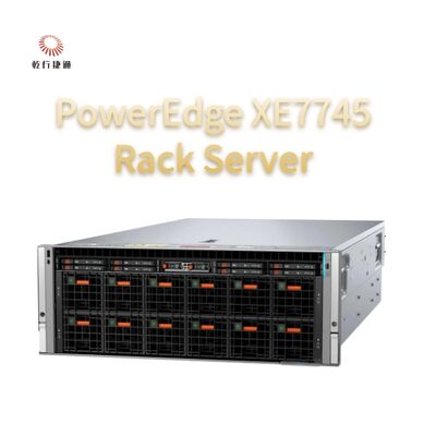 PowerEdge XE7745 Rack Server avec GPU 8 voies et 192 cœurs Zen5 pour l'accélération de l'IA et le support PCIe Gen 5