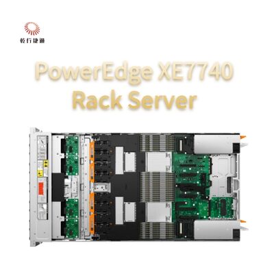 PowerEdge XE7740 Rack Server avec 64 cœurs Intel Xeon pour l'accélération de l'IA et une mémoire GPU de 1,5 To