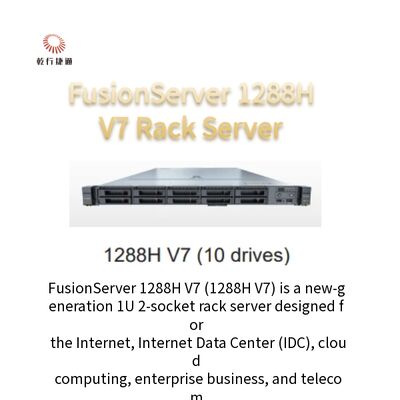 Acheter un serveur d'entreprise pour les entreprises FusionServer 1288H V7 1U Serveur rack à 2 prises