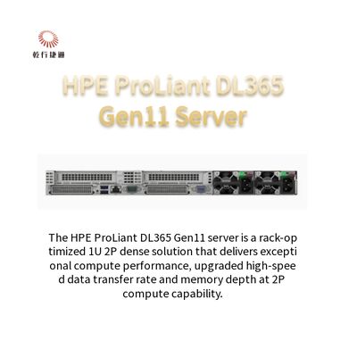 Serveur HPE ProLiant DL365 Gen11 1U 2P, solution dense, serveur évolutif pour les entreprises en croissance