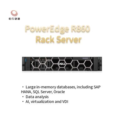 Serveur rack PowerEdge R860 Processeur Intel Xeon 2u Serveur rack fournisseurs
